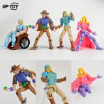 GPTOY Western Cowboy Action Figure 3D Printed Collectible