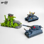 GPTOY Tank Battle KV-44 Heavy Tank Model